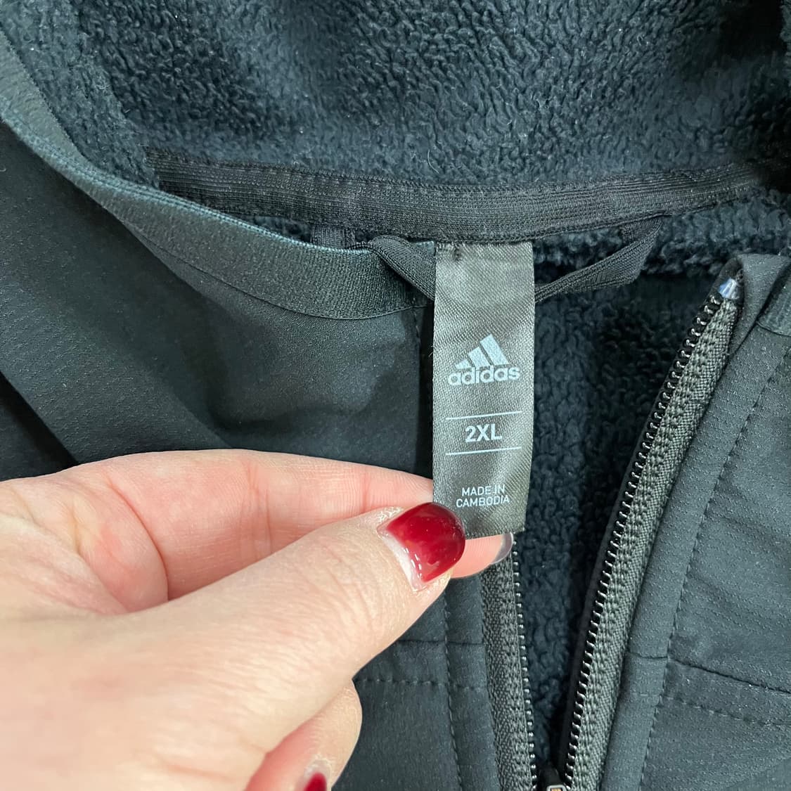 [2XL] 아디다스 기능성 풀집 후드 집업 자켓 0108M1 상품이미지2