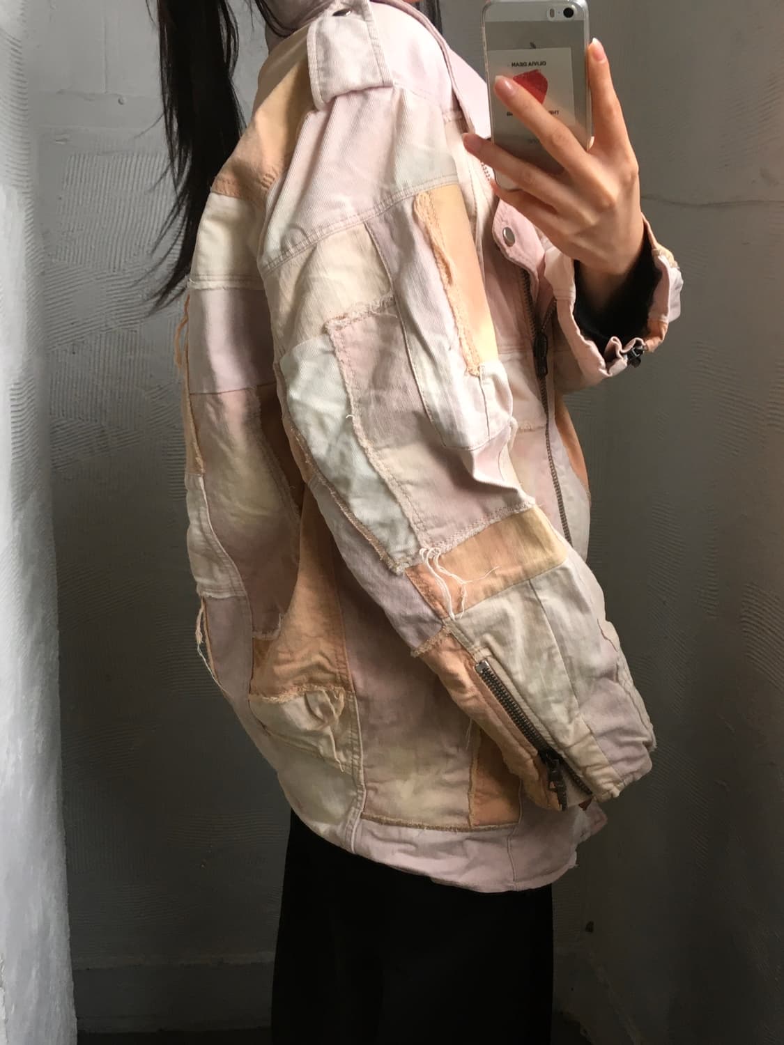 Isabel Marant 이자벨마랑 핑크 패치워크 자켓 상품이미지2