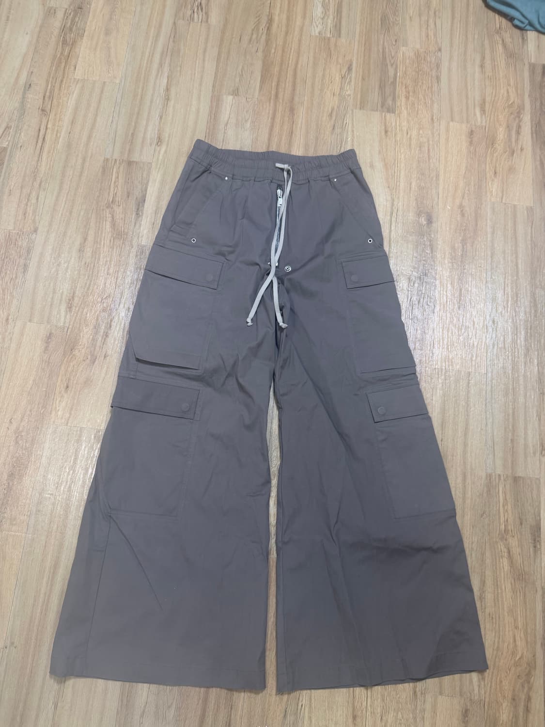 릭오웬스와이드 코튼 카고 팬츠 50사이즈 상품이미지3