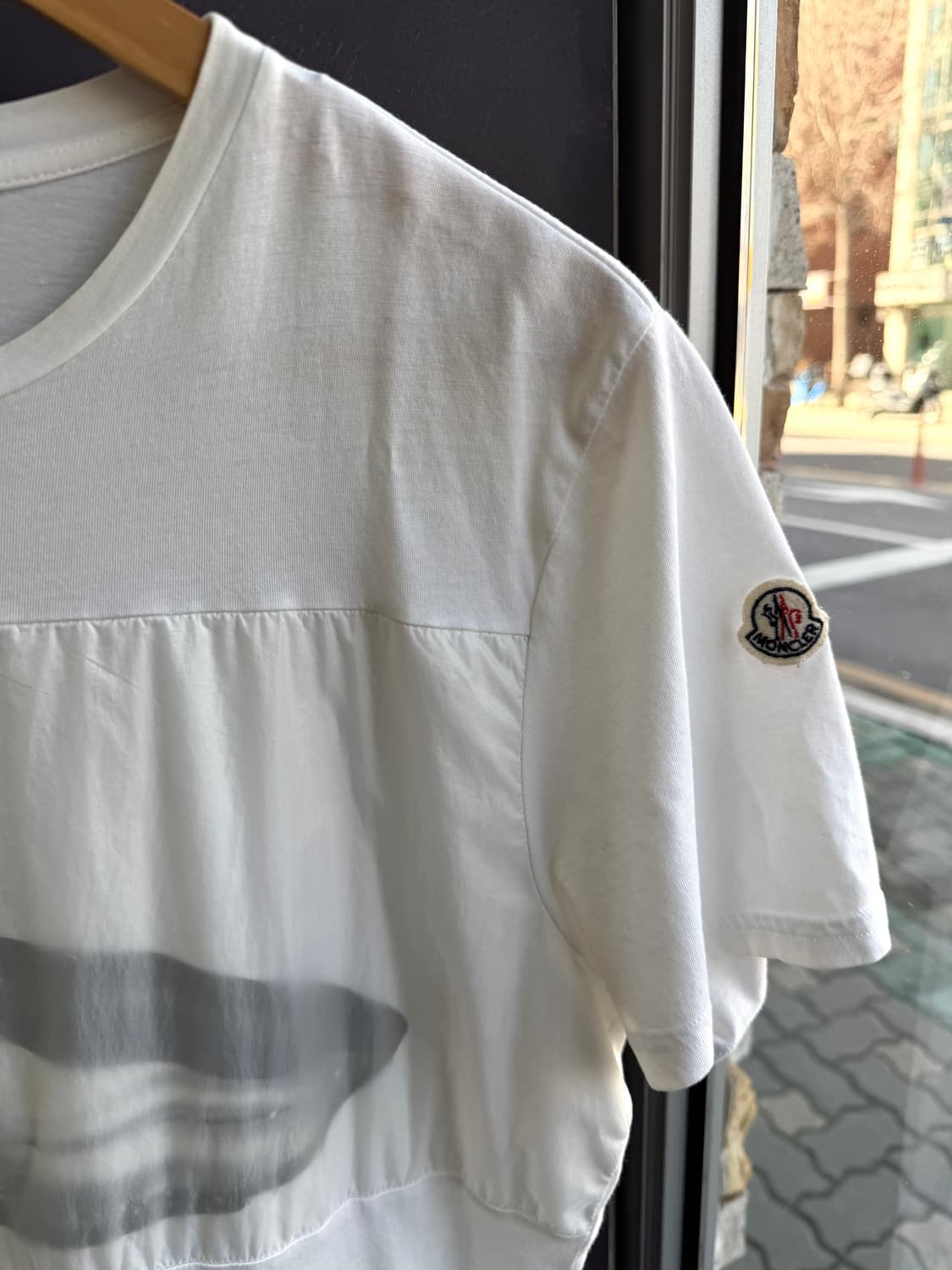 M/ 몽클레어 웨일 프린팅 와펜 라운드 반팔 상품이미지6