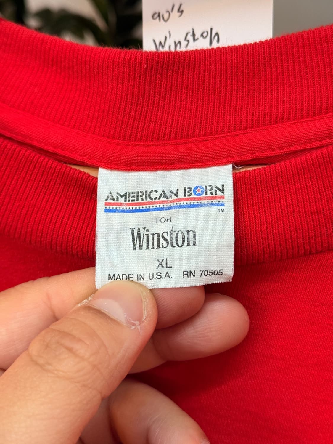 90S WINSTON 담배 USA 티셔츠 상품이미지5