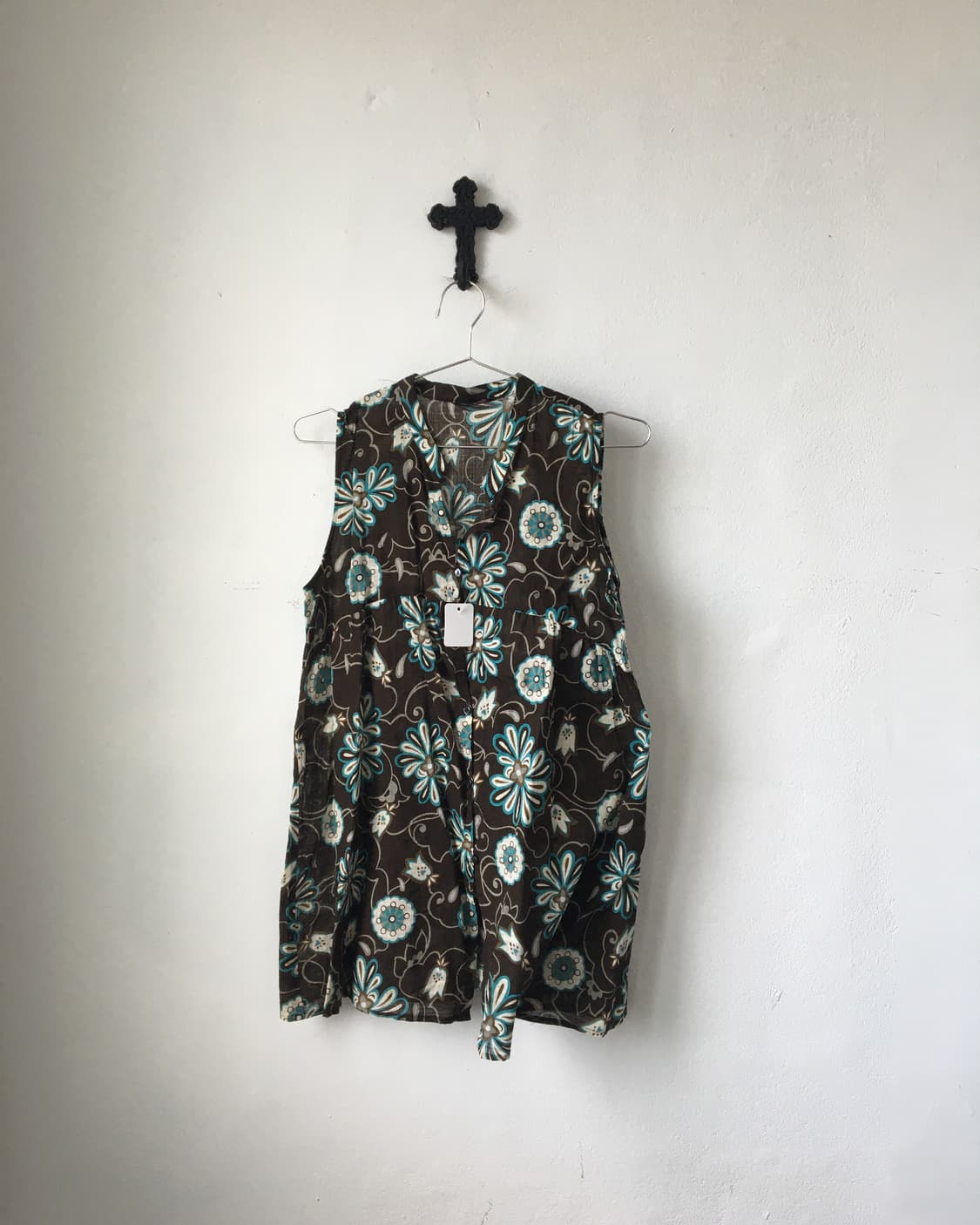 Ethnic mood pattern sleevelss 상품이미지2