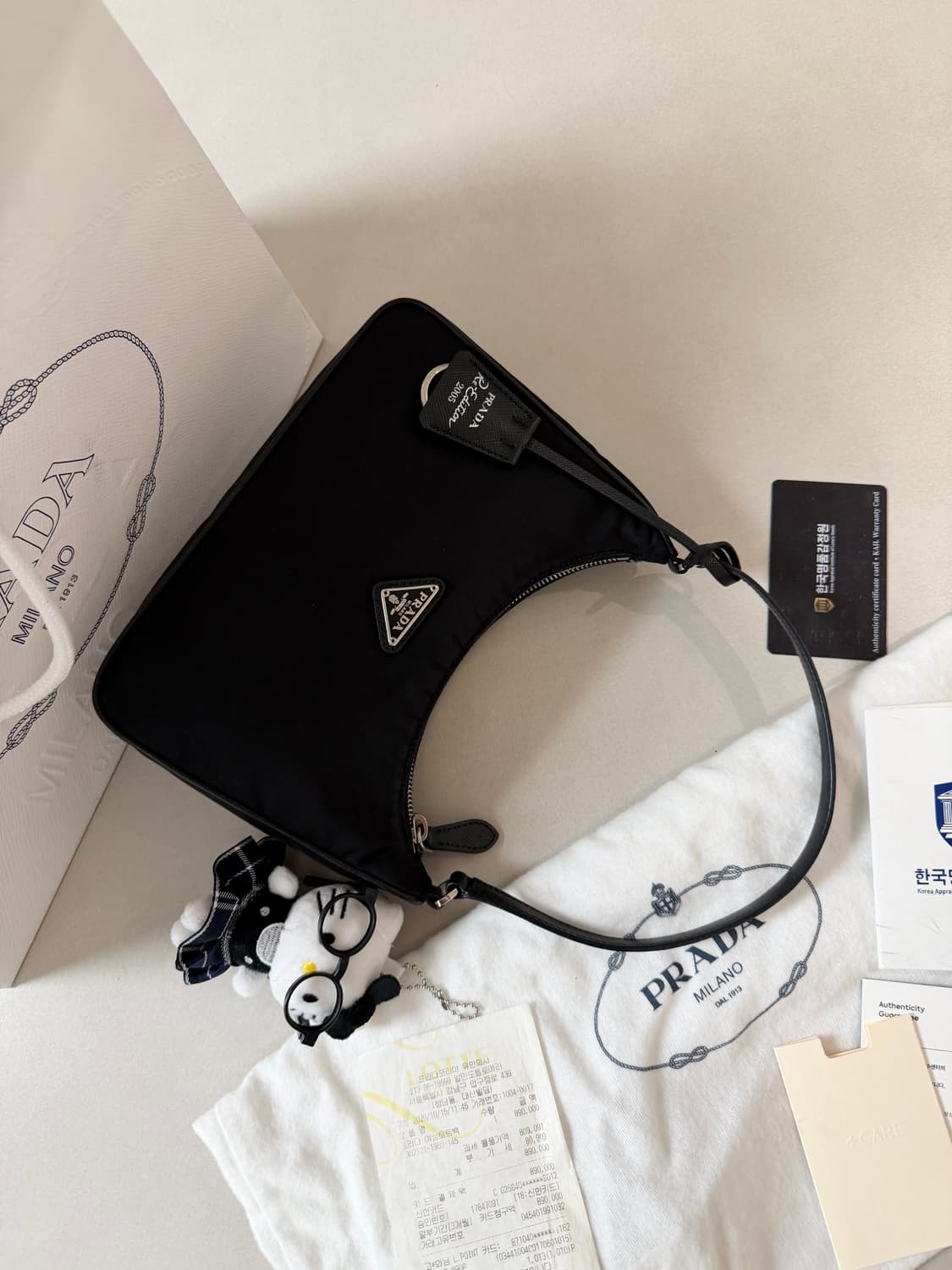 정품 프라다 리에디션 호보백  상품이미지2