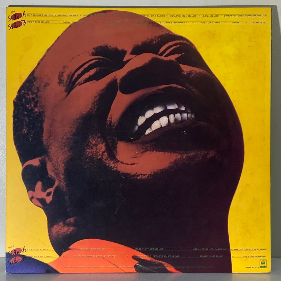 (수입중고LP-재즈) Louis Armstrong -2LP 상품이미지2