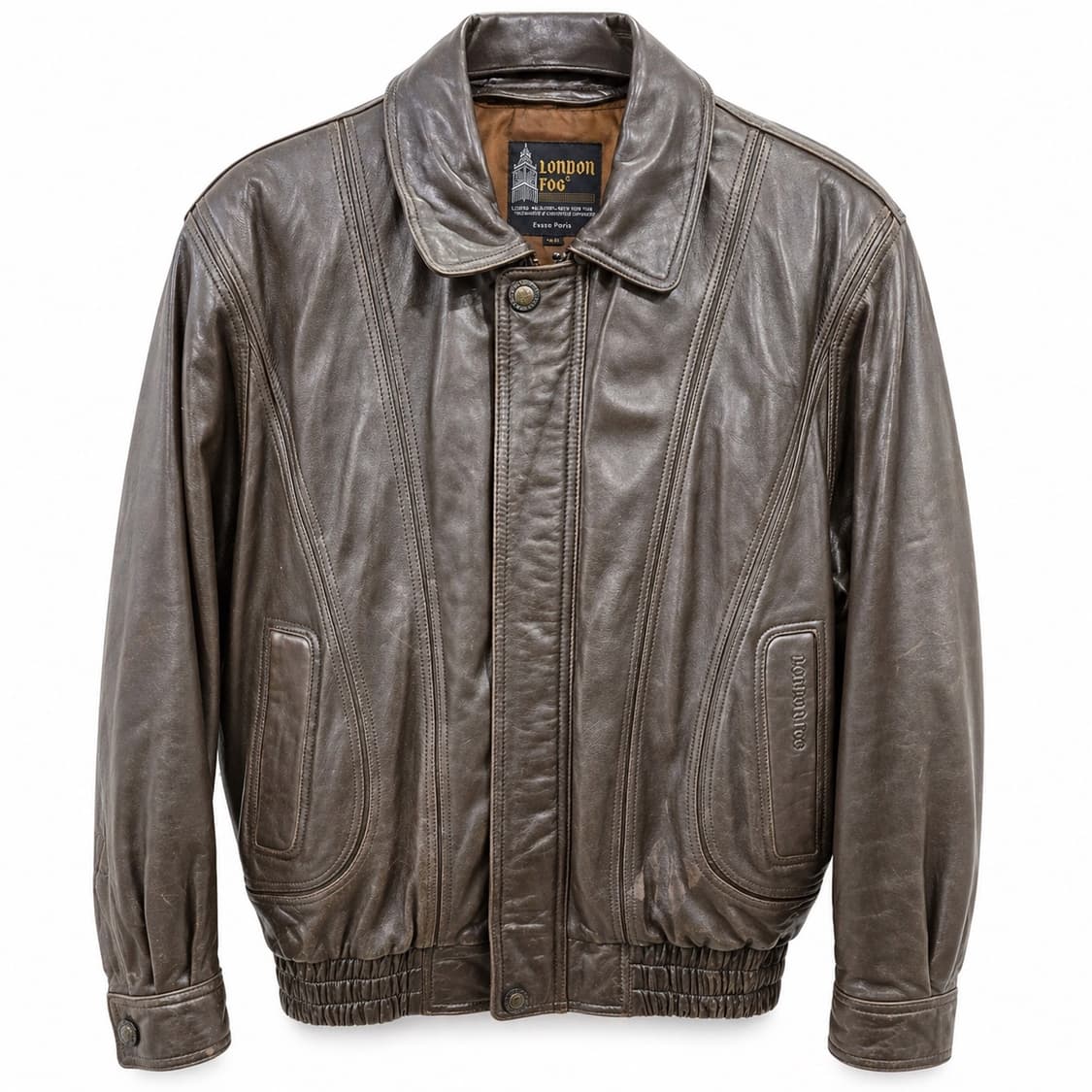 런던포그 빈티지 양가죽 자켓 95 상품이미지1