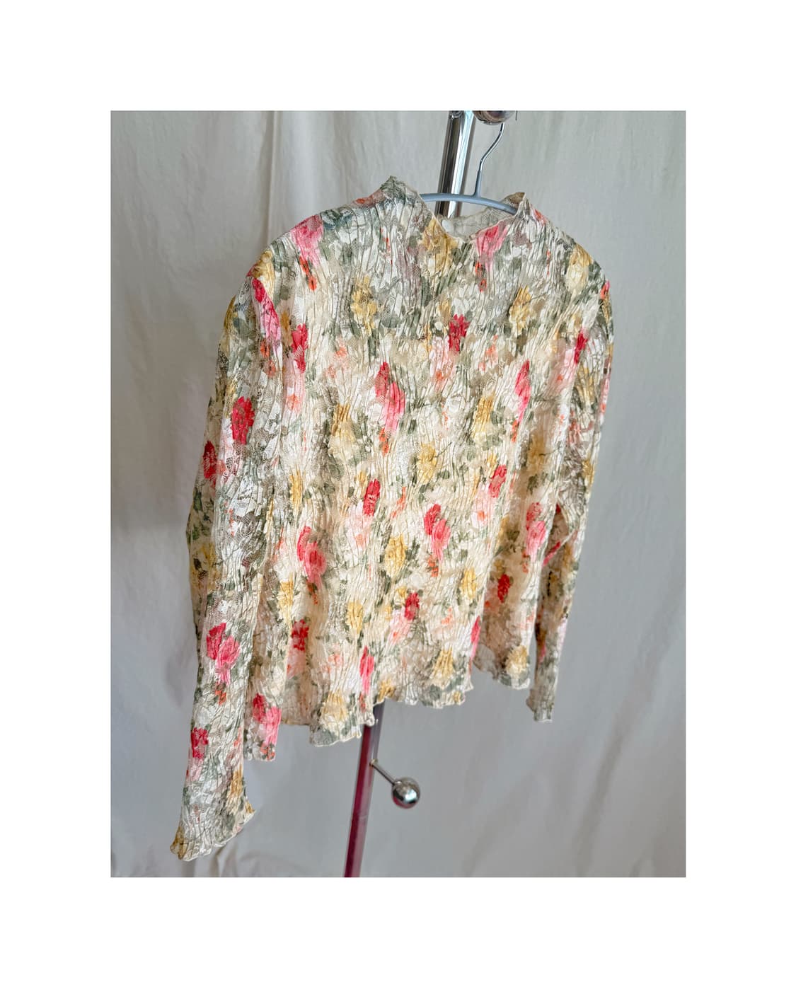 플라워 레이스 블라우스 (JPN) 상품이미지1