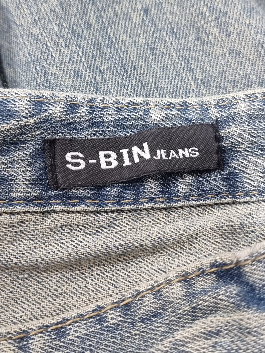 S-BIN 와이드 데님팬츠 (D37 상품이미지3