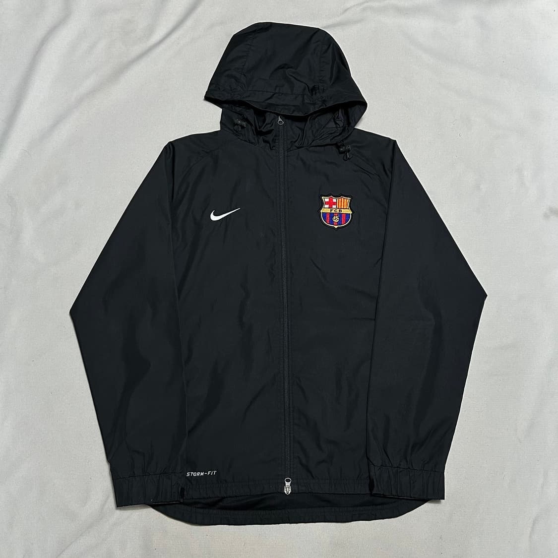 L 나이키 바르셀로나 블랙 스톰핏 바람막이 상품이미지2