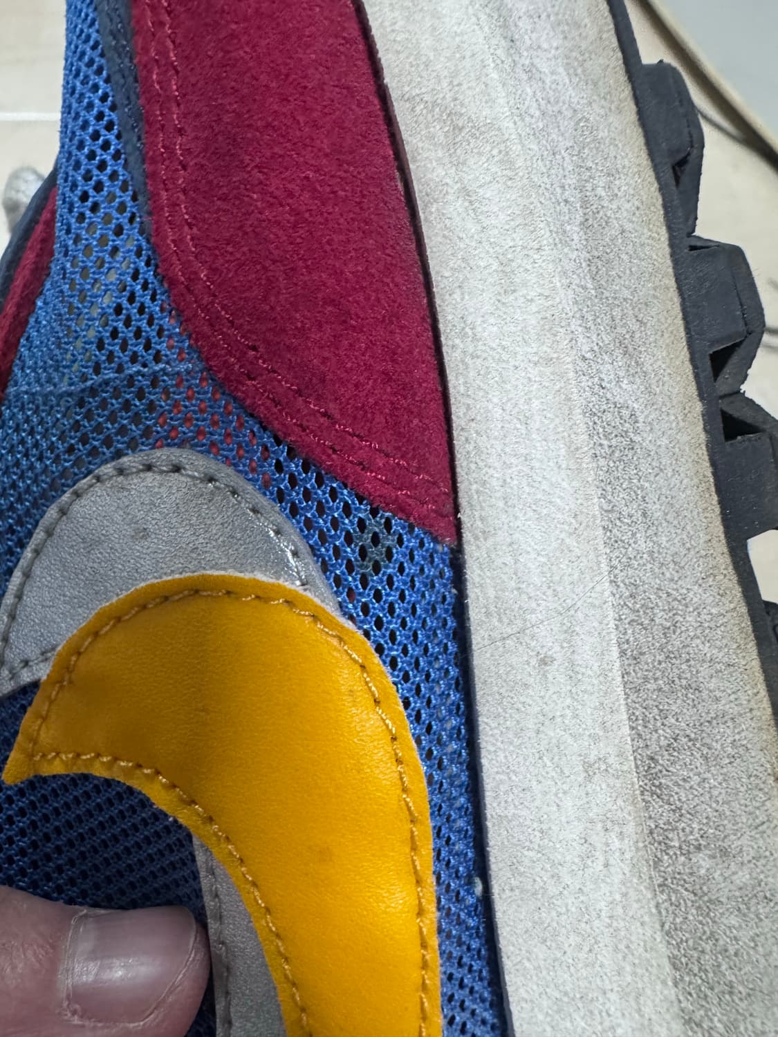 나이키 x 사카이 LD와플 블루 멀티 270사이즈 상품이미지8