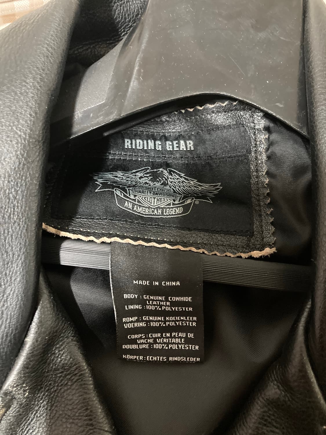 할리 라이더 자켓 (100프로소가죽) 상품이미지3