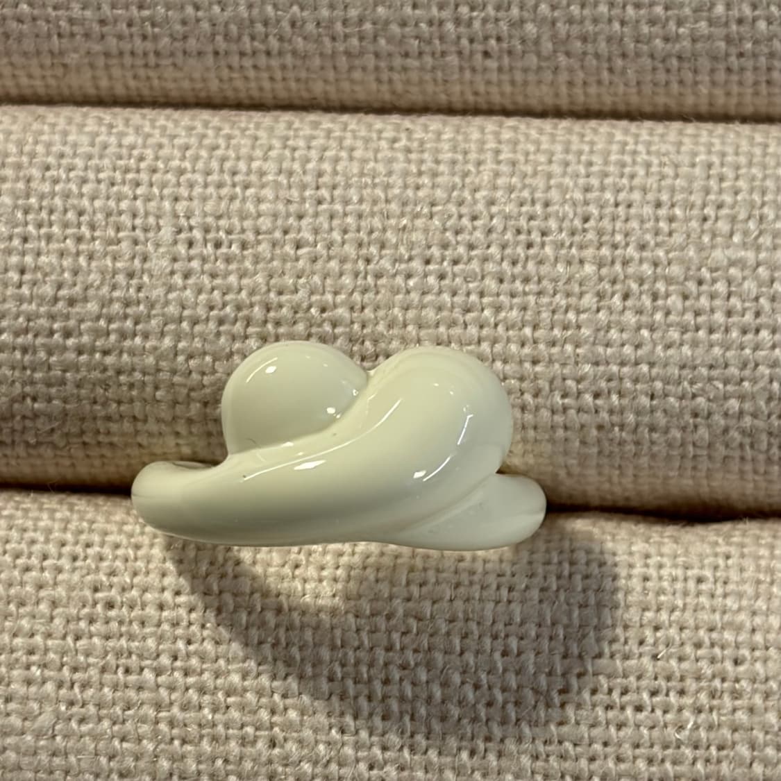 새상품 여성 신주 크림 하트 반지  상품이미지7