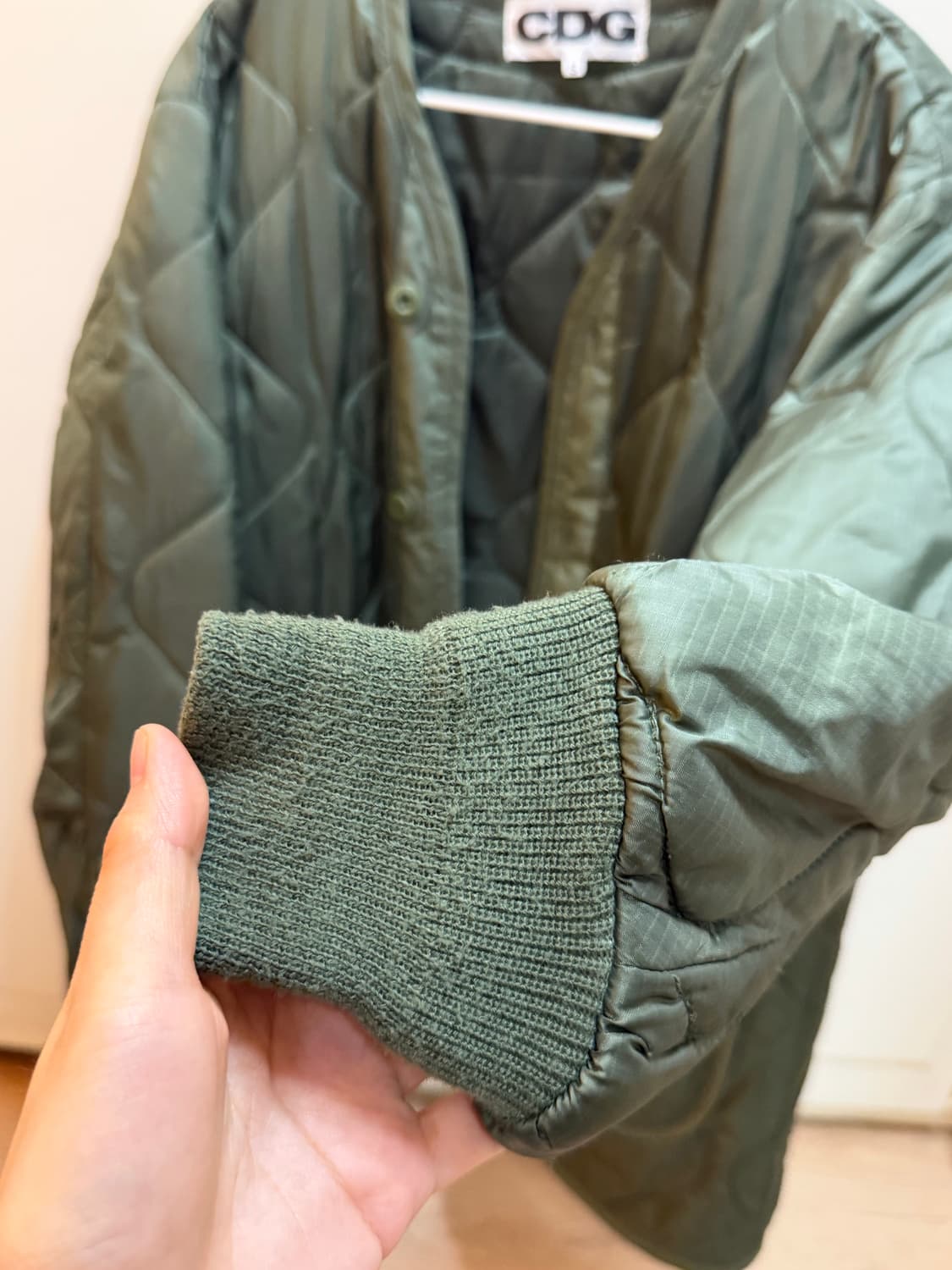 CDG 꼼데 퀄팅 자켓 상품이미지3