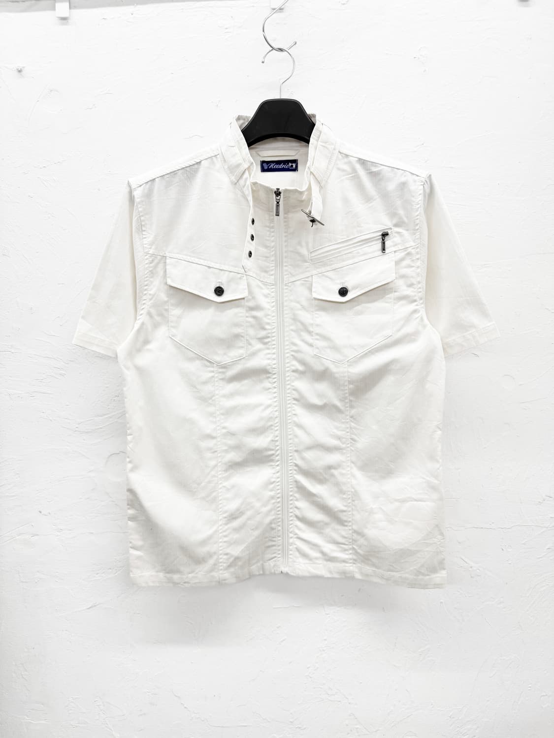 needrie 반팔 집업 자켓 상품이미지1