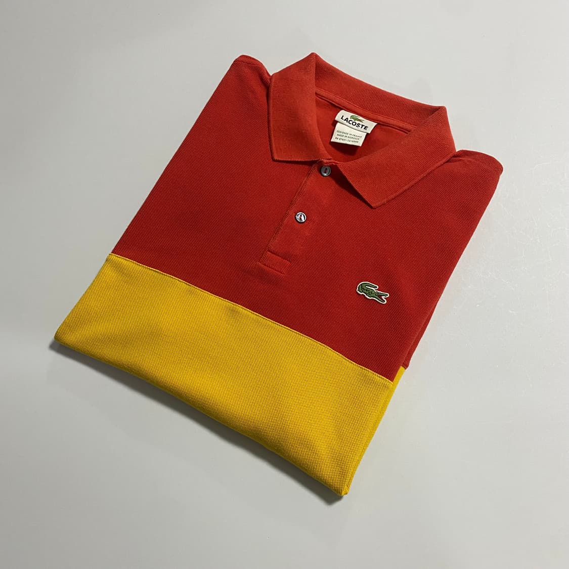 라코스테 배색 디자인 로고 카라티 상품이미지1
