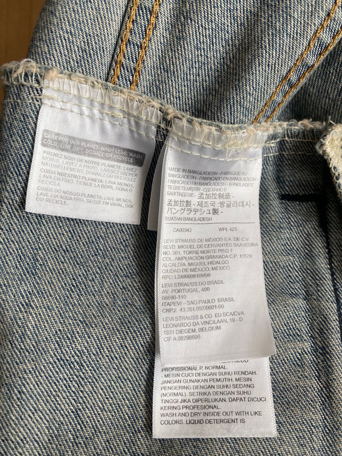 리바이스 트래커 데님 자켓 (L사이즈 / 상태 최상) 상품이미지7