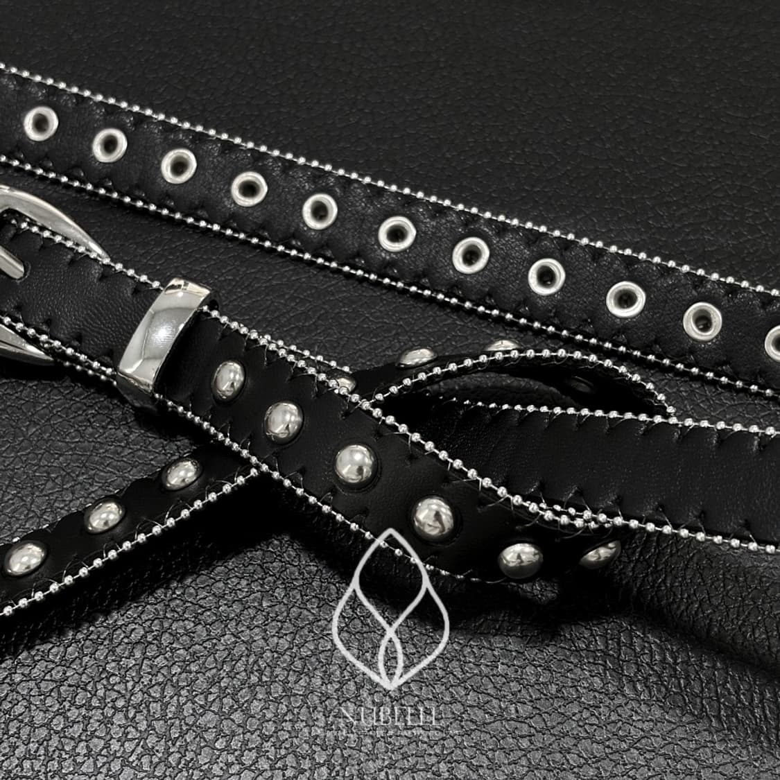 🌗 Ball stud western belt / 볼 스터드 웨스턴 벨트 상품이미지5