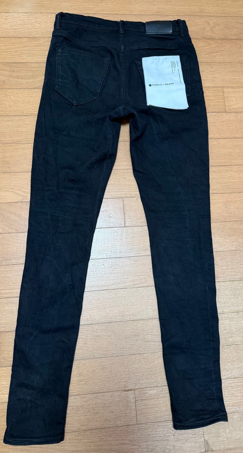 퍼플브랜드 청바지(퍼플진)Purple Brand 블랙 데님 청바지 상품이미지2