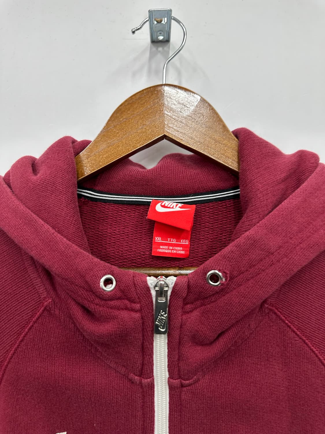 나이키 버건디 바르셀로나 후드집업  상품이미지2