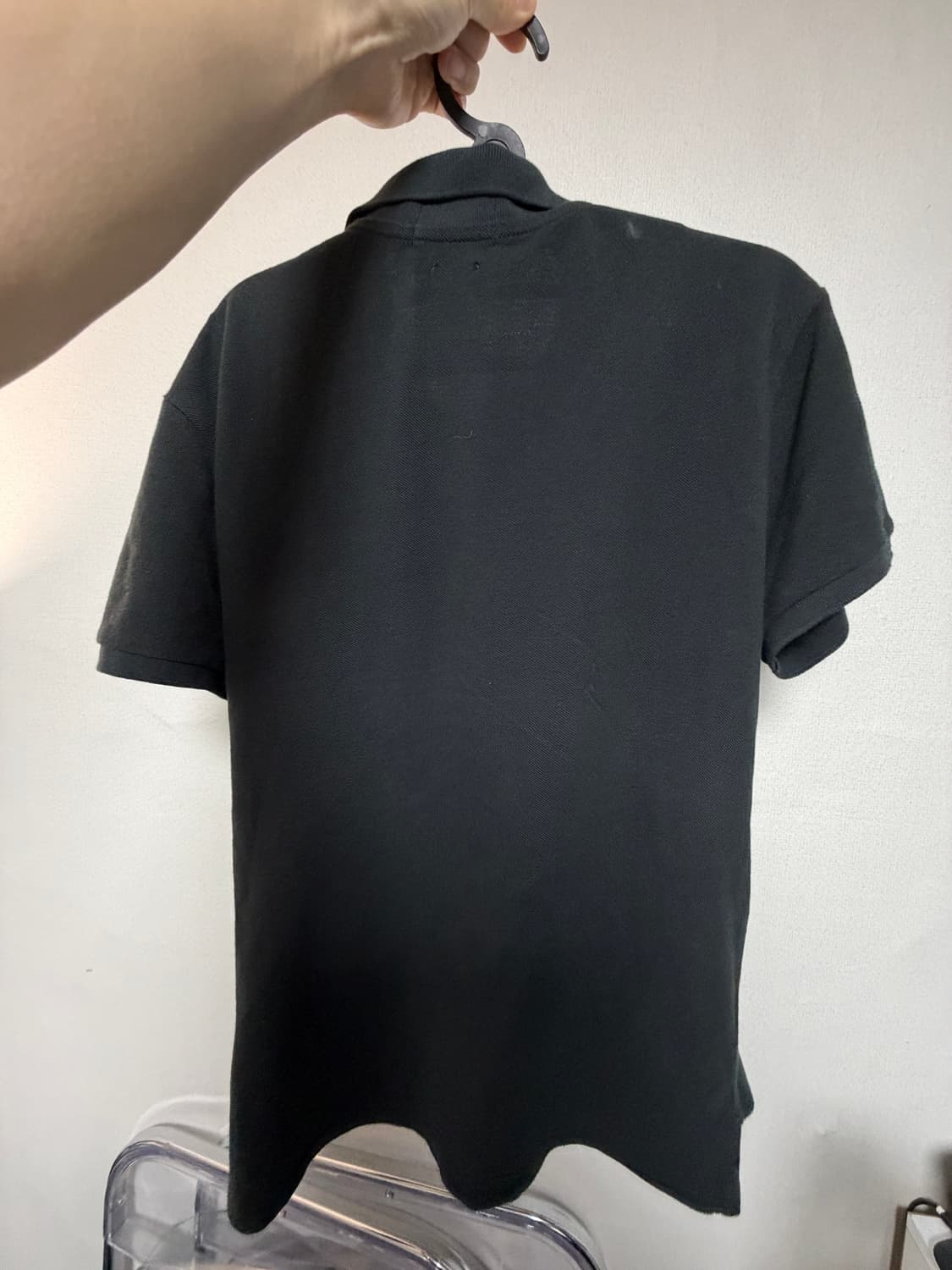 폴로 랄프로렌 커스텀 슬림핏 블랙 카라티 pk M 상품이미지3