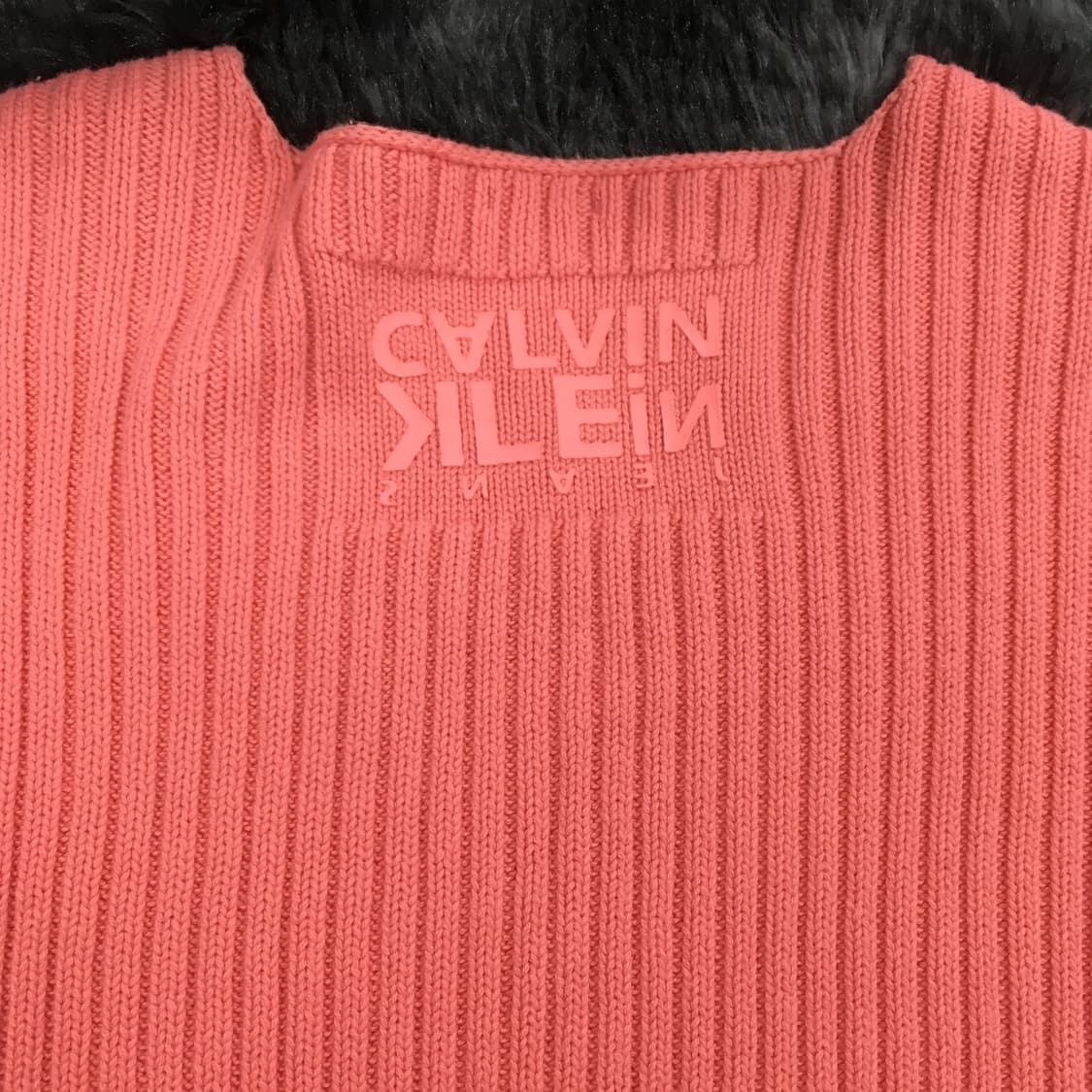 투티/0169 CK 니트 캘빈클라인 브이넥 상품이미지3