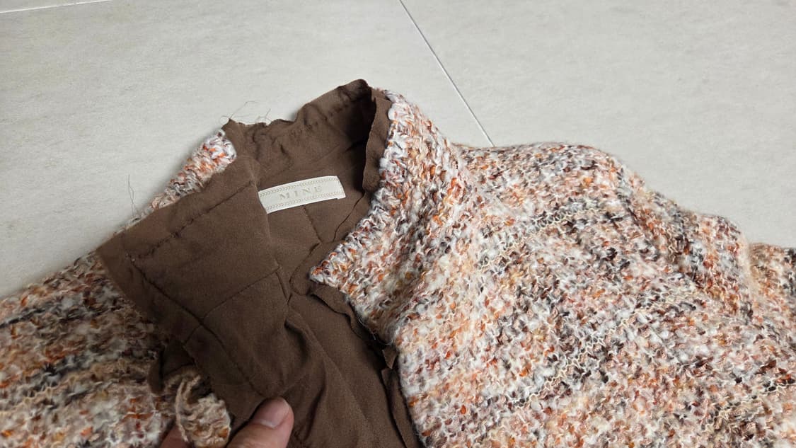 마인 (MINE) 트위드 자켓 정품 상품이미지3