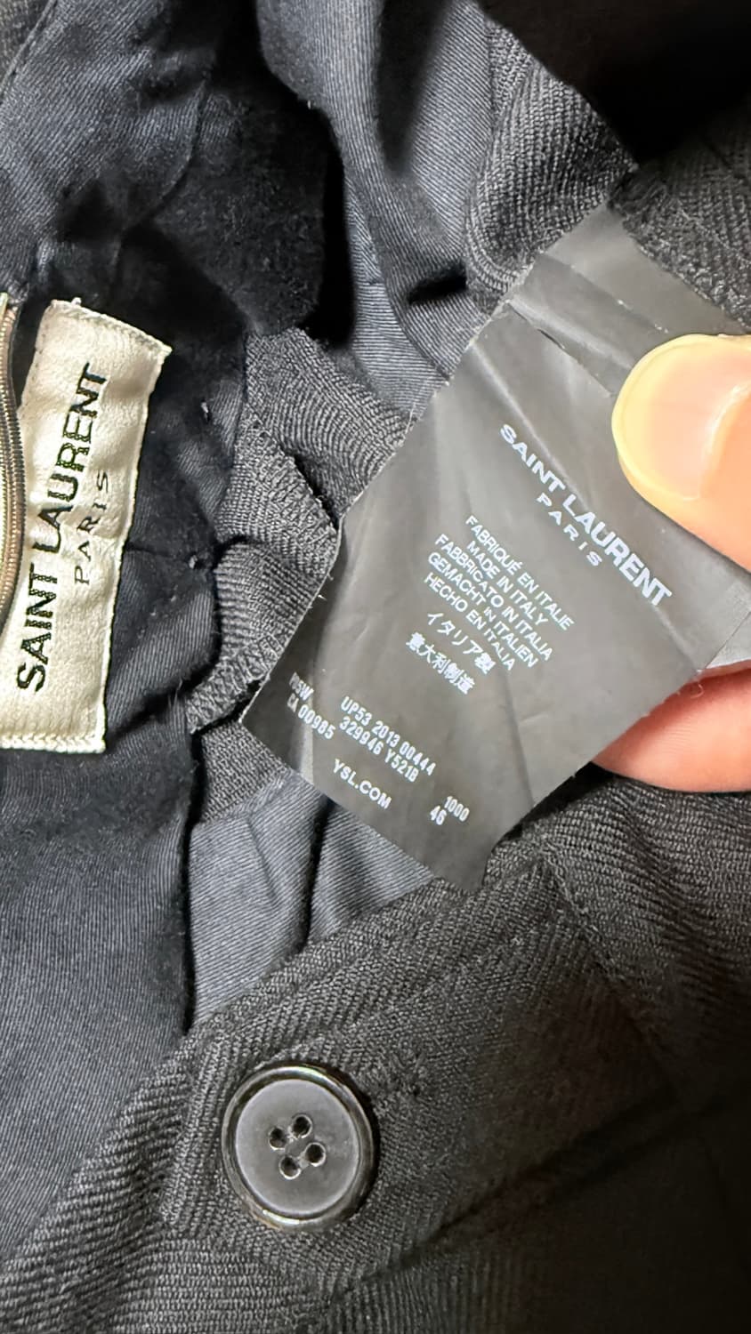 Saint Laurent Hedi 2013 트라우저 46 상품이미지4