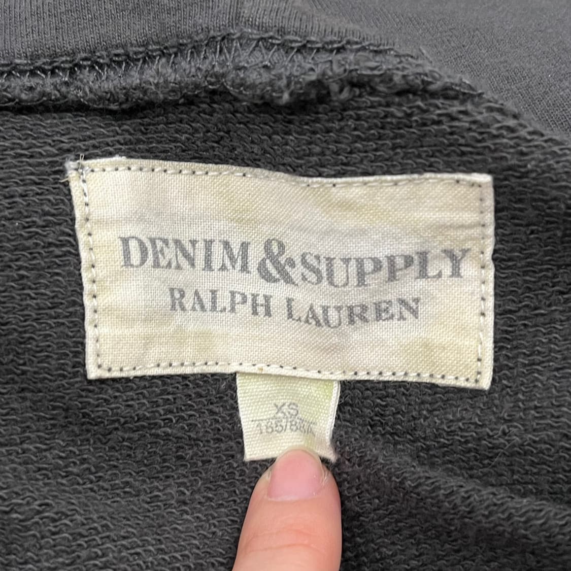 폴로 랄프로렌 성조기 그레이 스타 별 후드집업  상품이미지5