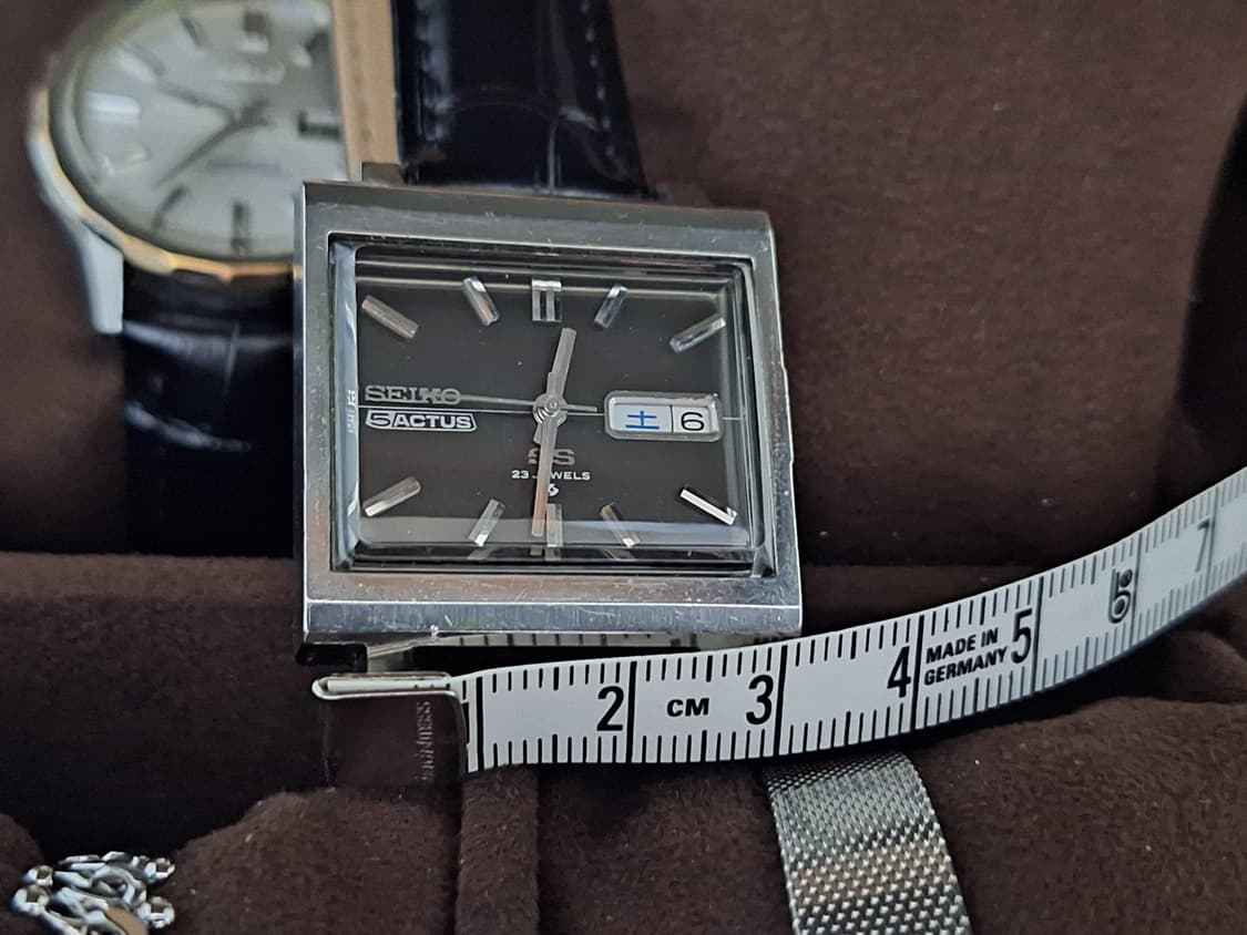 세이코 70s 빈티지 탱크프레임 오토매틱 시계 판매합니다 상품이미지6