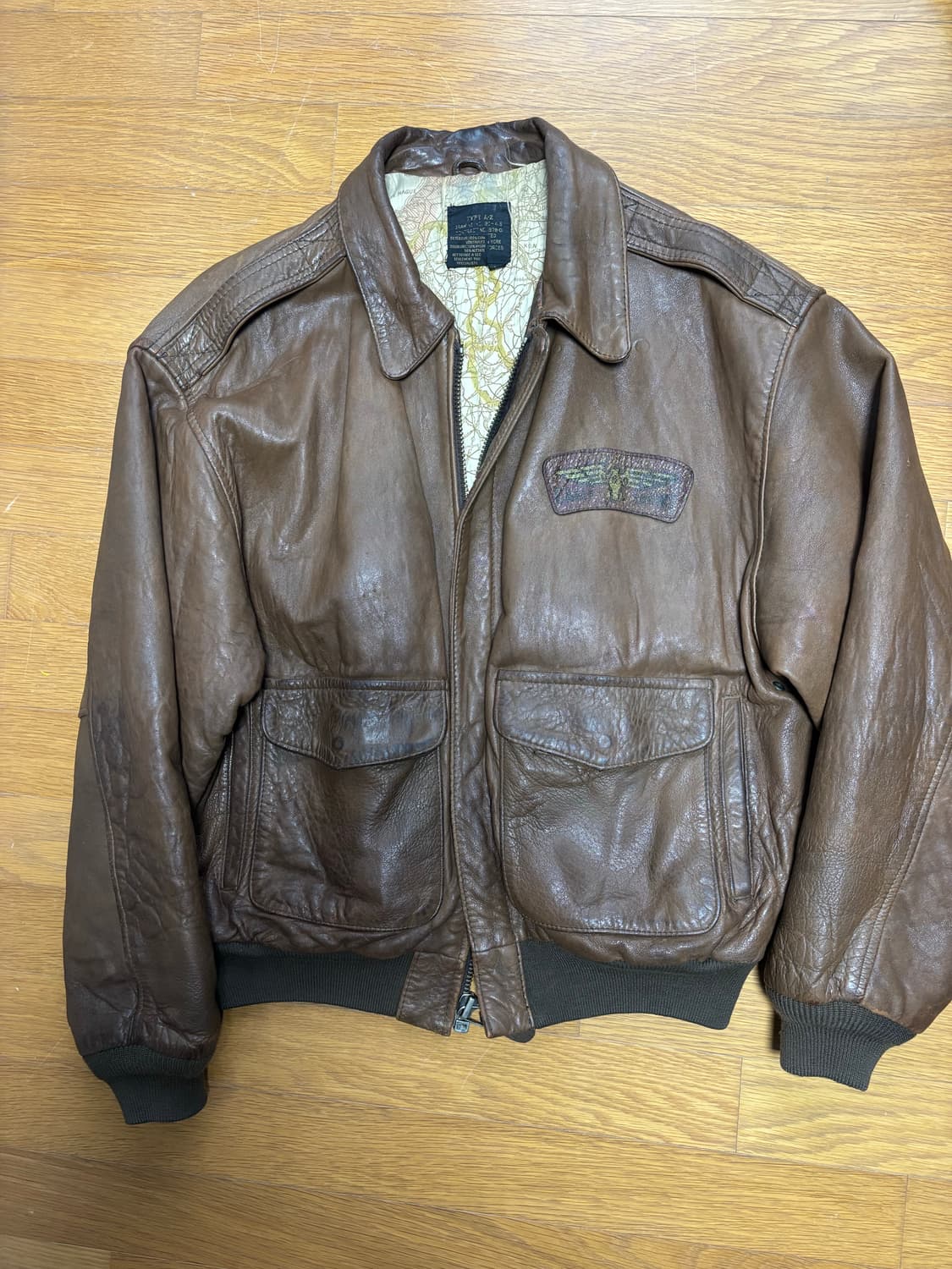 80s 아비렉스 레더 a2 m 상품이미지2