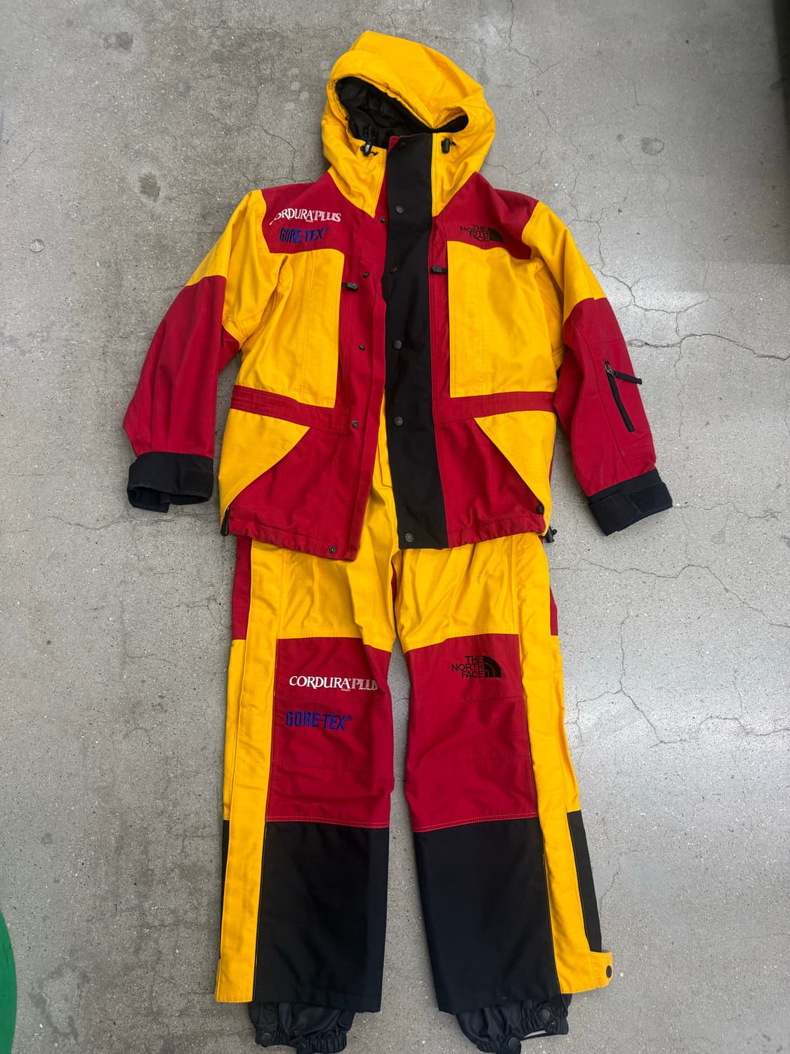 노스페이스 고어텍스 고듀라 플러스 셋업 S사이즈 상품이미지1