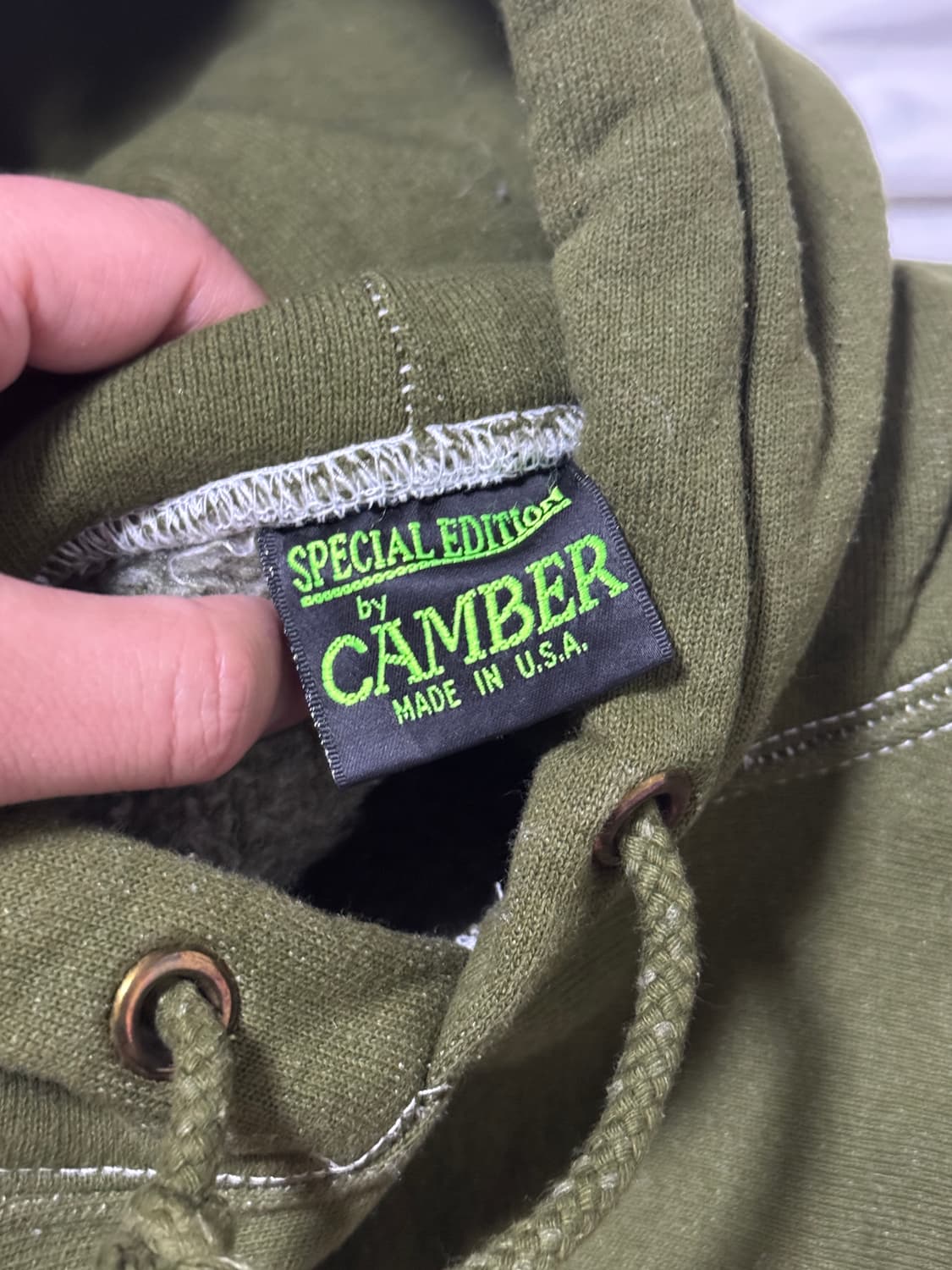 Usa 스페셜 에디션 캠버 리버스위브 후드티 상품이미지4