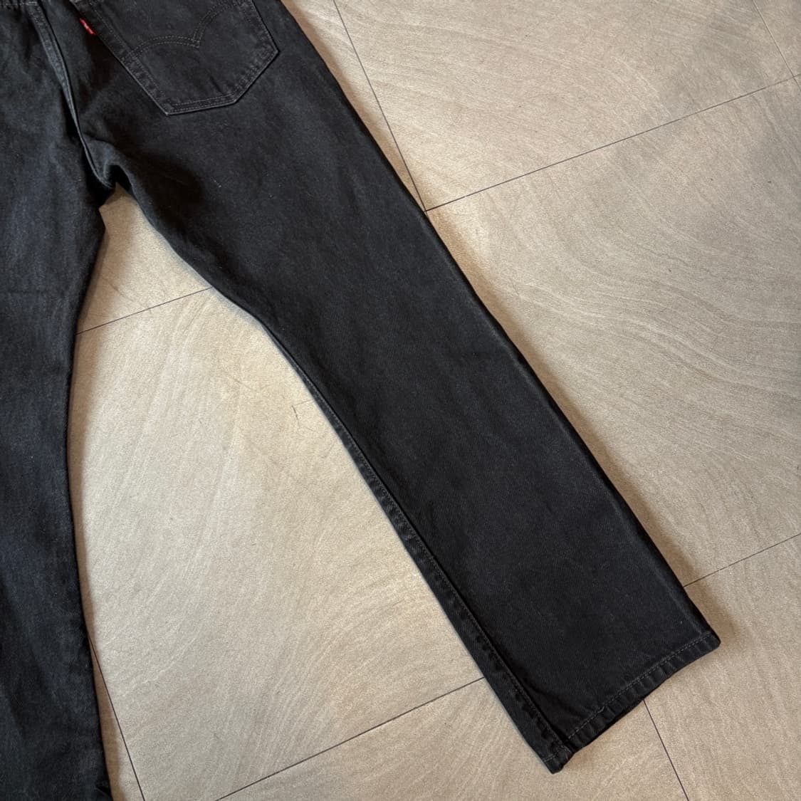 리바이스 정품 517 데님 블랙 팬츠 바지 상품이미지9