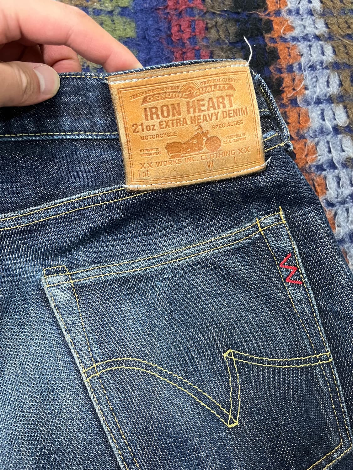 아이언하트 21oz 데님 상품이미지5