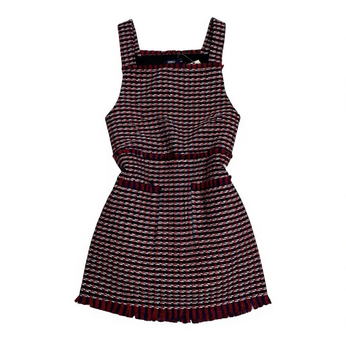 스파오 트위드 멜빵 원피스 상품이미지1