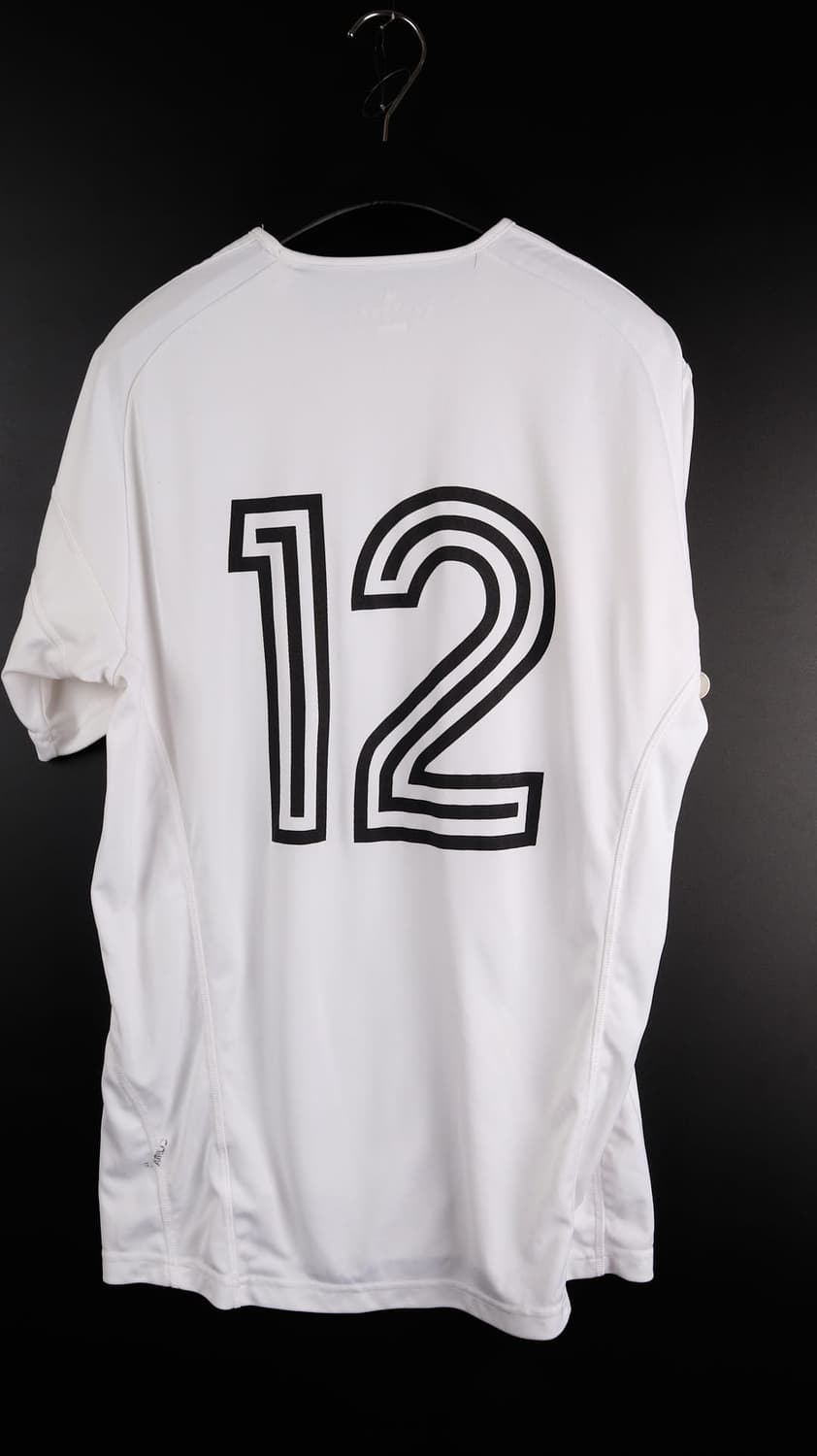 아디다스 흰색 반팔 축구유니폼 #12 상품이미지7