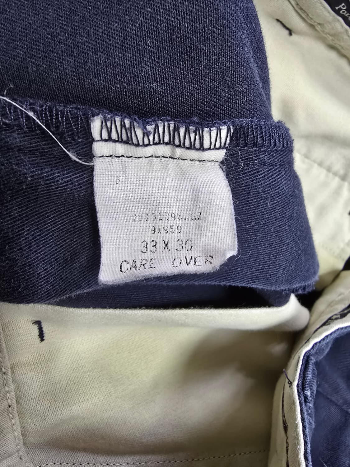 폴로 네이비 치노팬츠 (1302) 상품이미지5