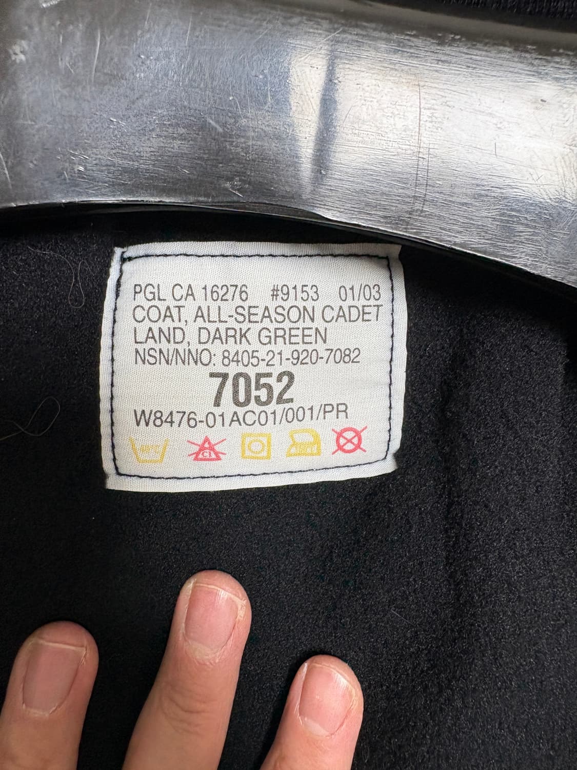 03년도 캐나다군 보급 콜드 파카, 후리스 내피 포함 (105-110) 상품이미지8