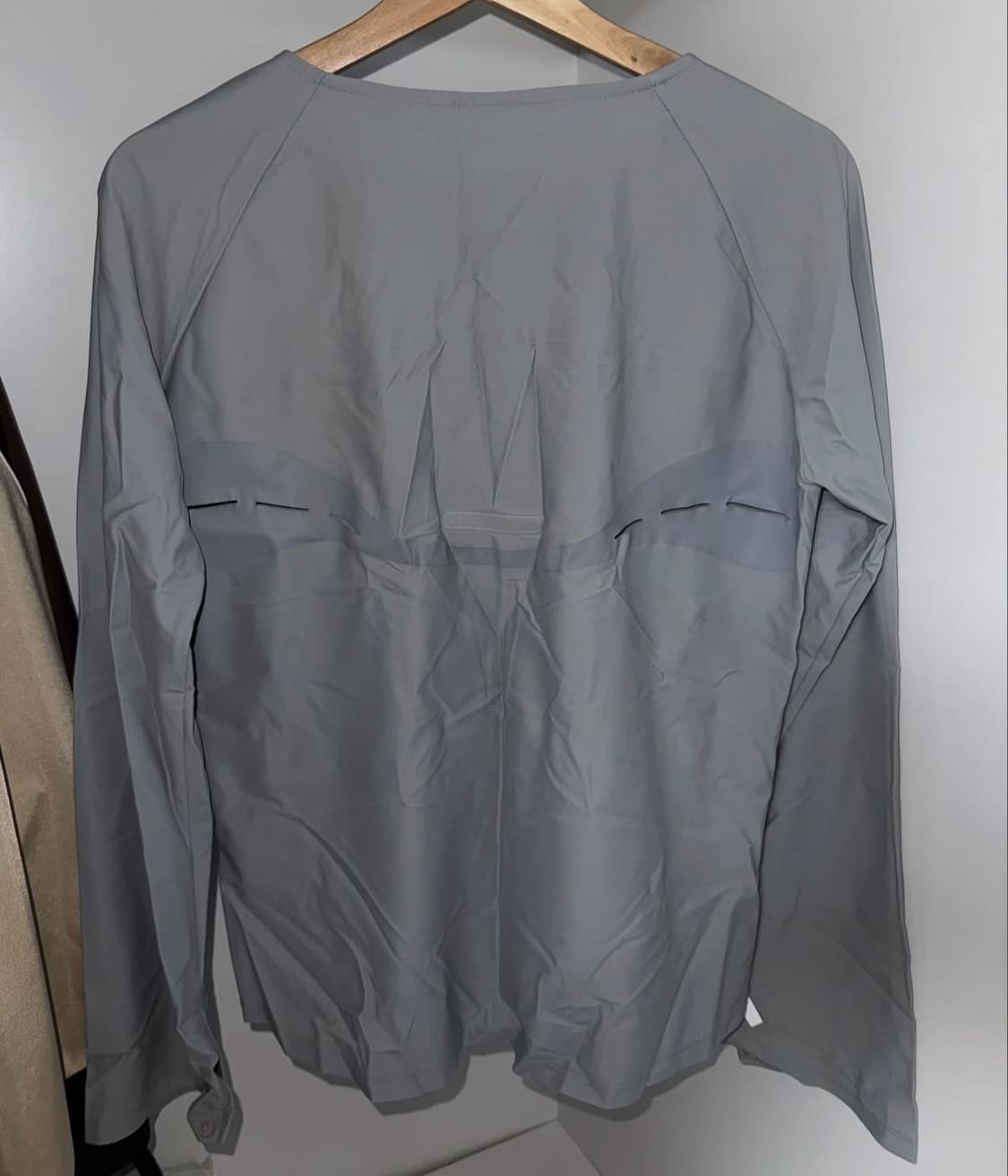 OJOS Film Slit Stretch Top / 그레이 2  상품이미지5