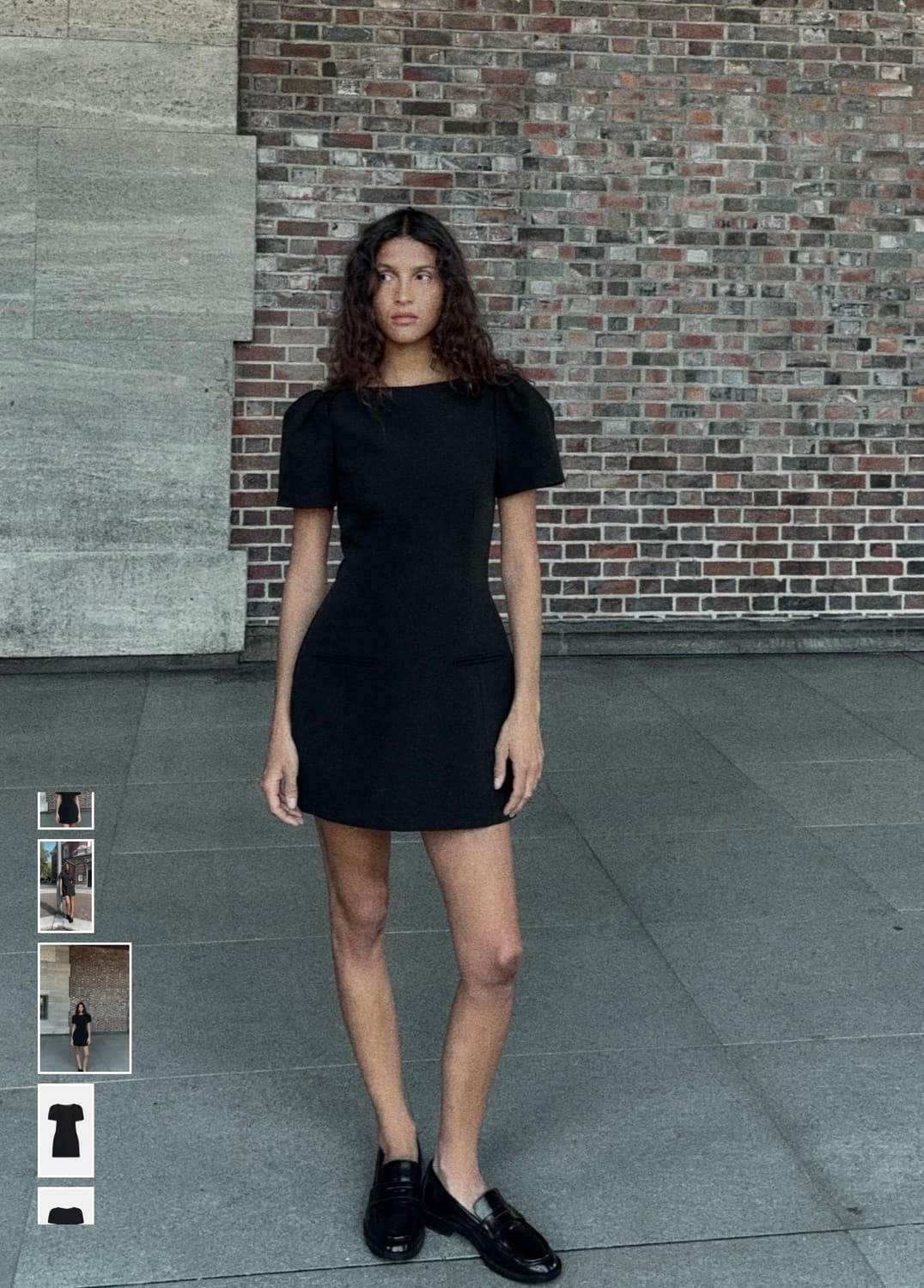 자라 셔링 포켓 미니 원피스 상품이미지1