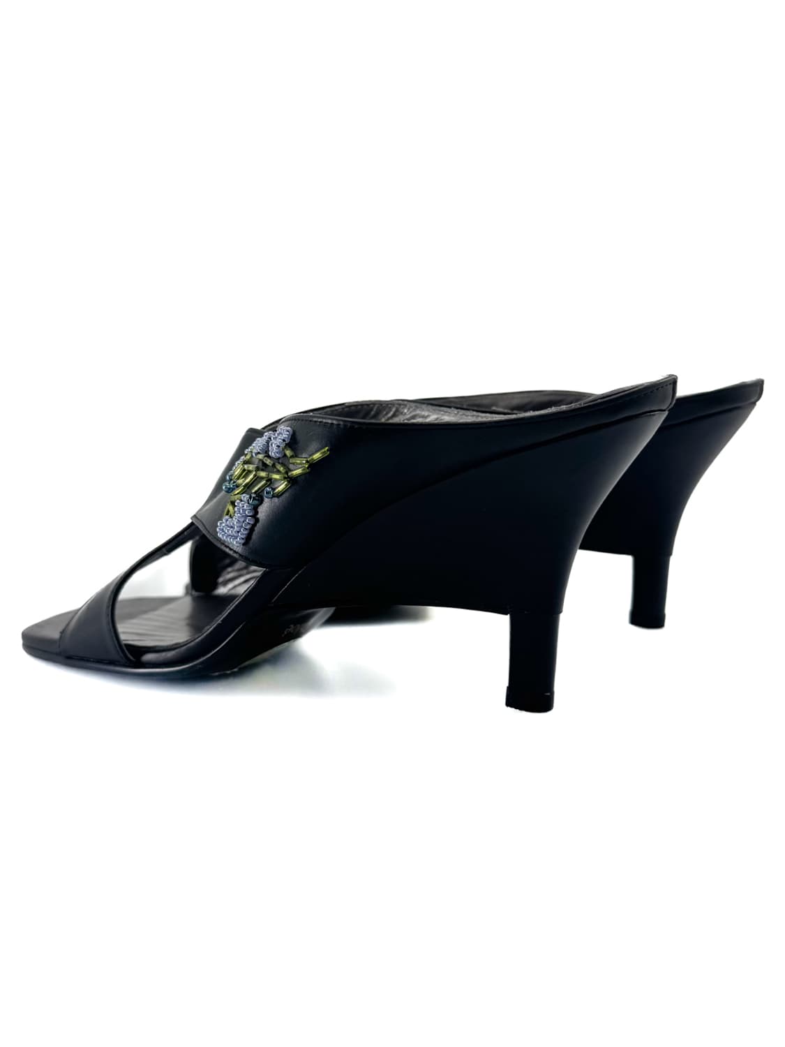 Chloe Beaded Leather Mule Heels /36 상품이미지6