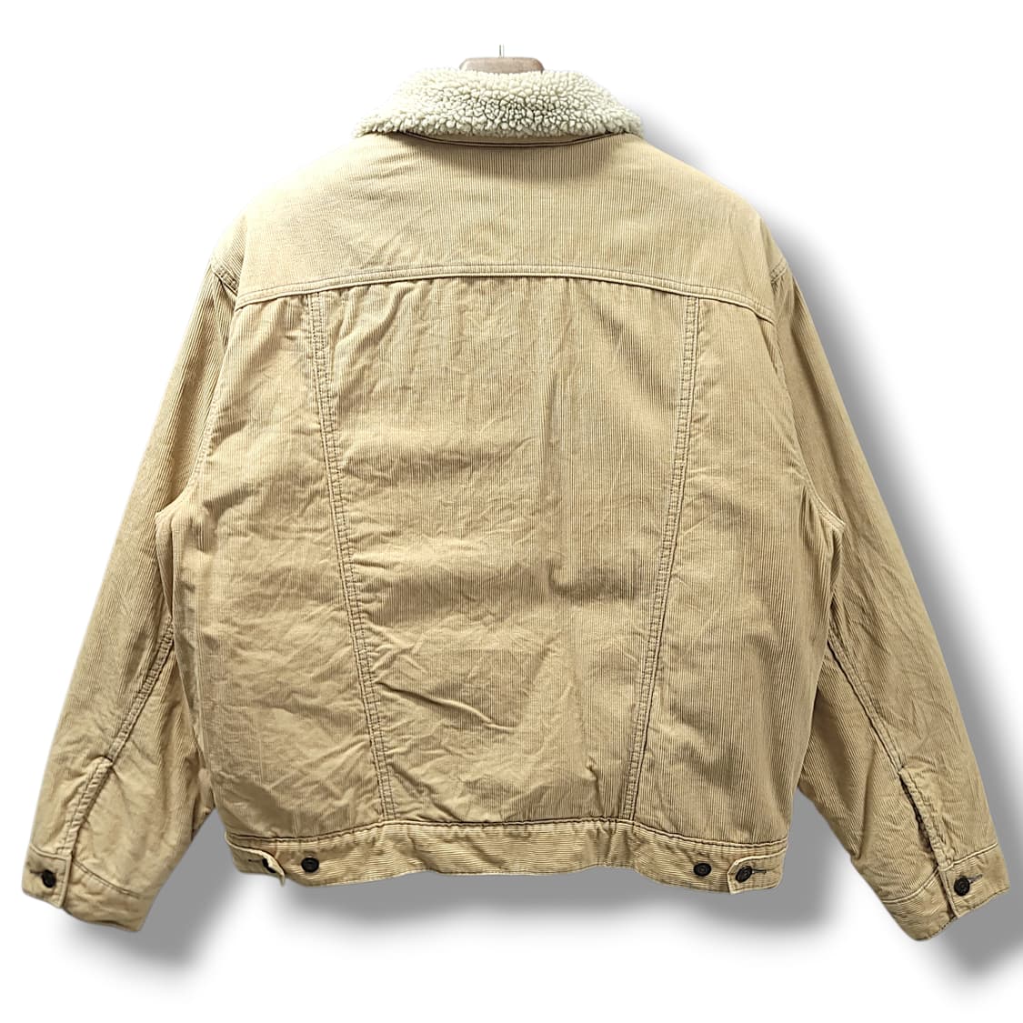 [L] 리바이스 카멜 코듀로이 쉐르파 트러커 자켓 상품이미지2