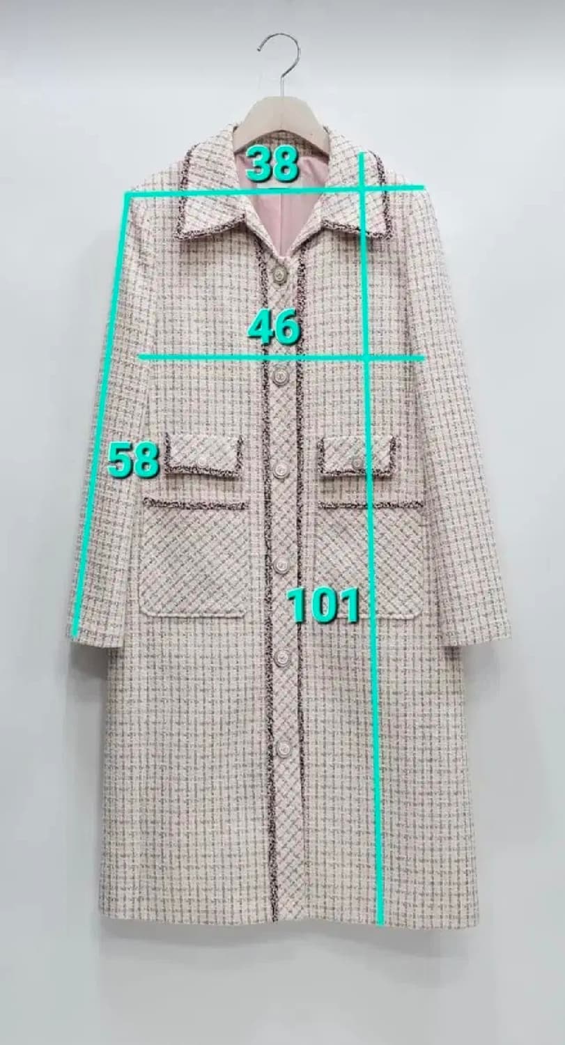 Kenneth lady 20FW 케네스레이디 트위드 코트 / 여 66
 상품이미지10