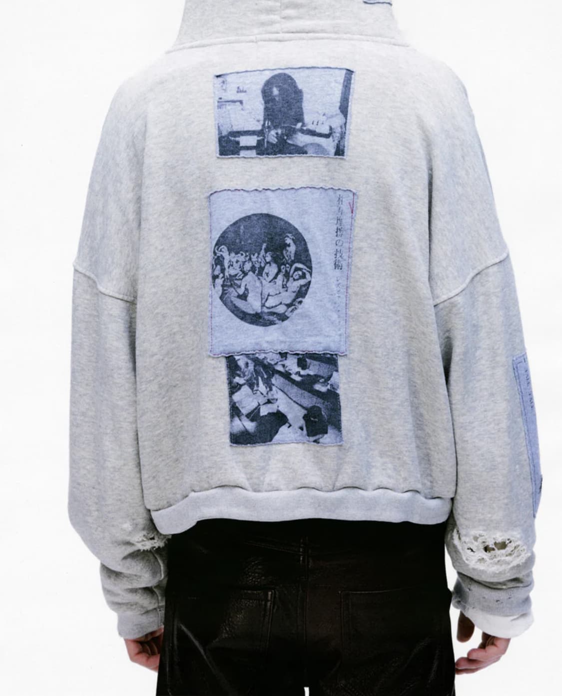 [XL]앙팡리쉬데프리메 앨리스 그레이 후드집업 ERD 상품이미지2