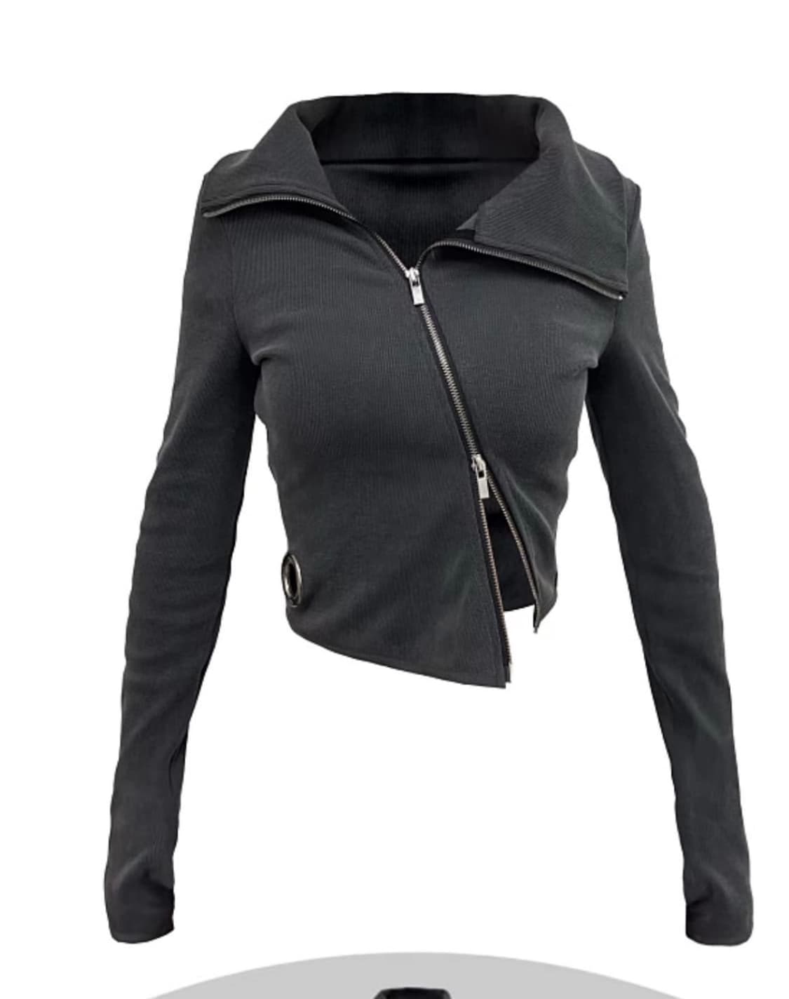 키묘 언발 집업 상품이미지2