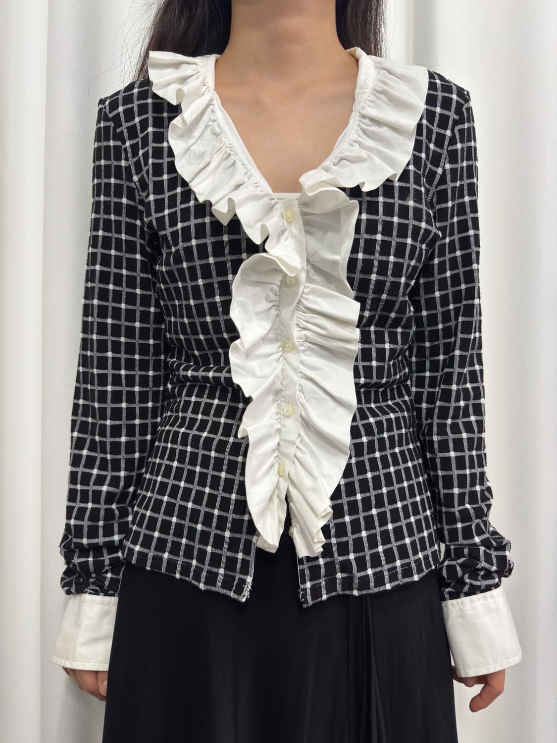 nara camicie frill shirt 상품이미지1