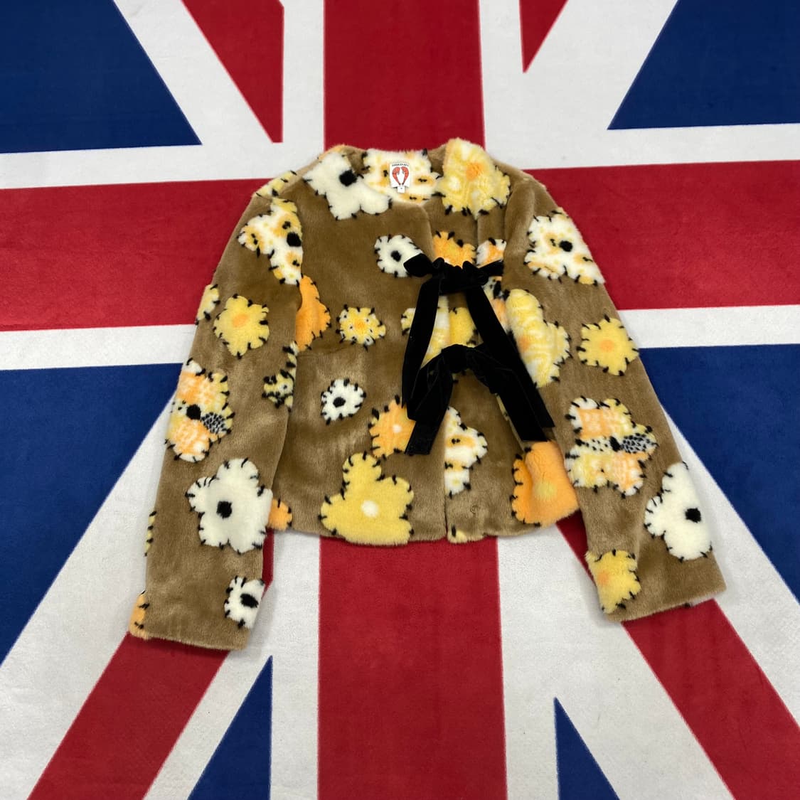 쉬림프 페이크퍼자켓 실측555 상품이미지1