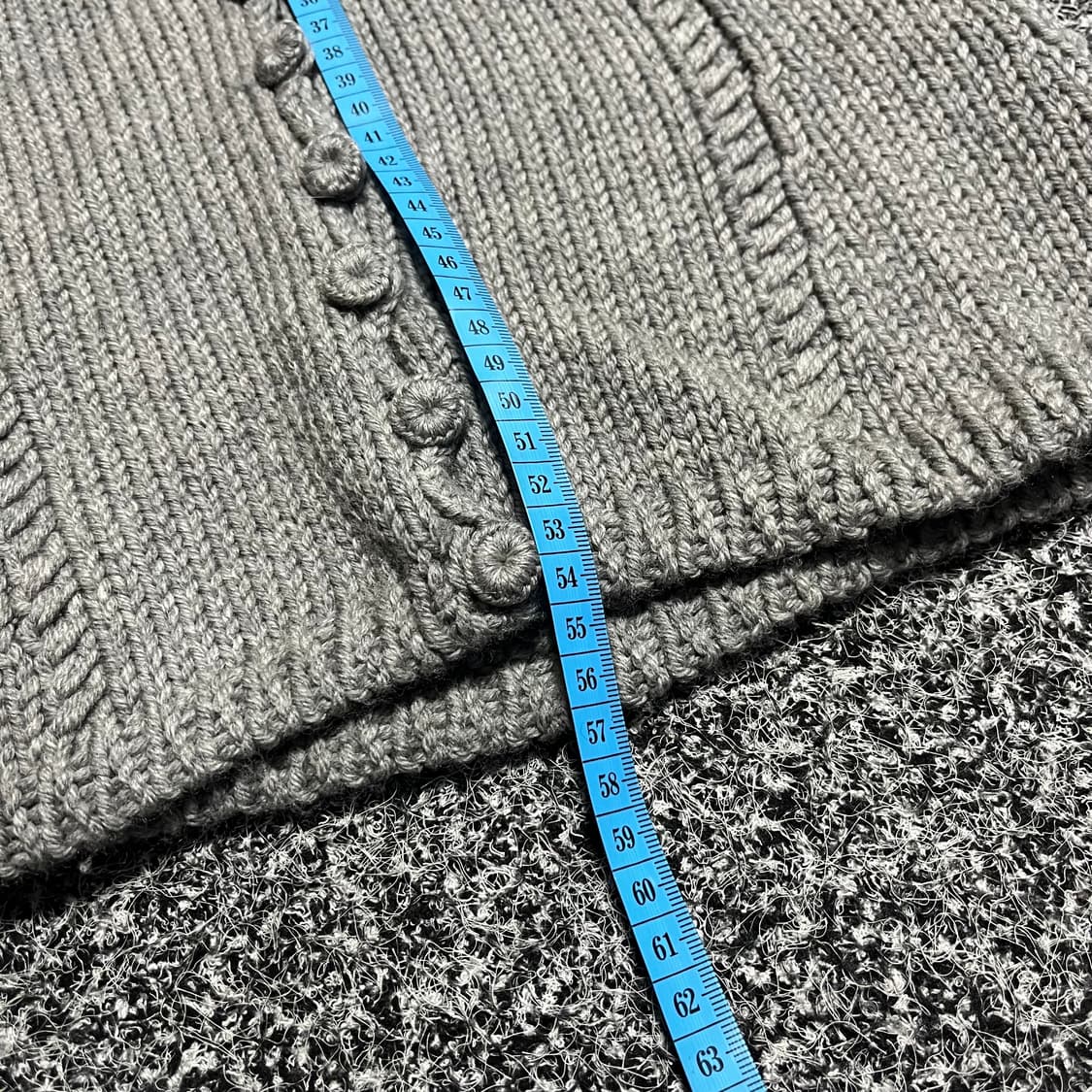 블루마린 밍크 버진울 가디건  상품이미지8