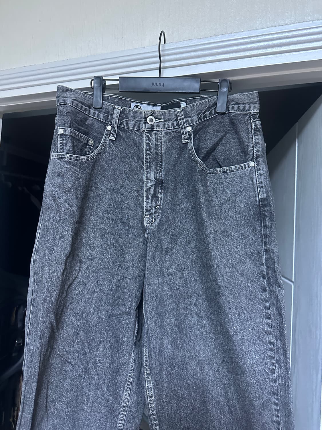 [32X30] 리바이스 실버탭 흑청 배기 데님 팬츠 복각 상품이미지2