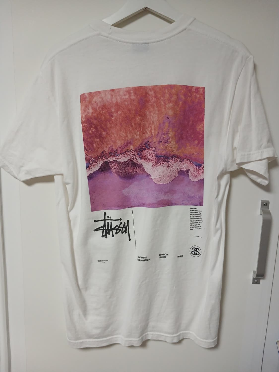 스투시 오션 드림 티셔츠 화이트 상품이미지1