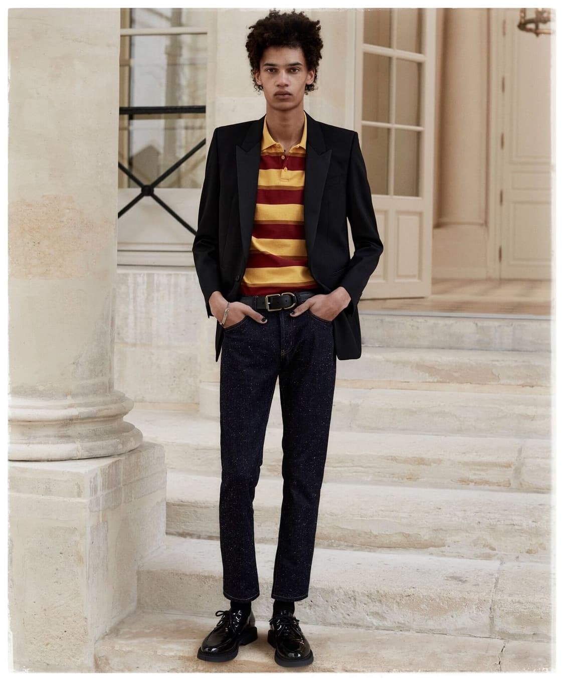 생로랑 스모킹 블레이저 상품이미지7